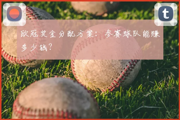 欧冠奖金分配方案：参赛球队能赚多少钱？
